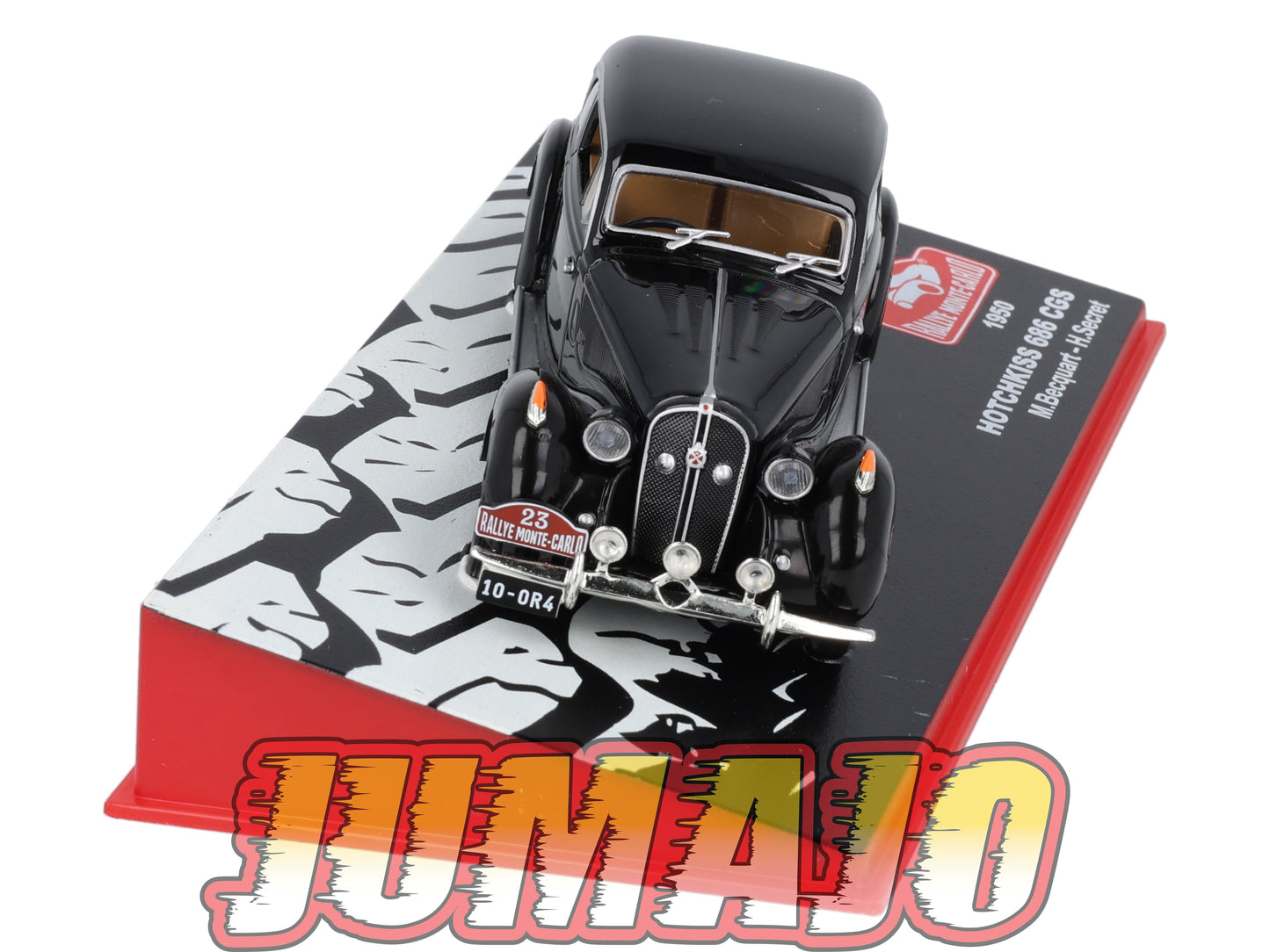 RMC114 Voiture 1/43 IXO Altaya Rallye Monte-carlo HOTCHKISS 686 CGS M.Becquart 1950