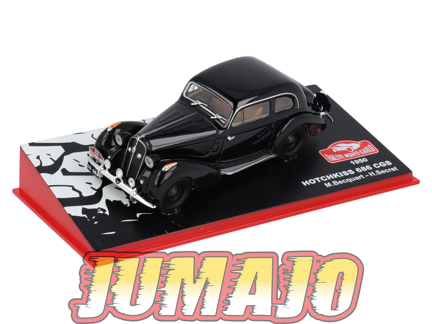 RMC114 Voiture 1/43 IXO Altaya Rallye Monte-carlo HOTCHKISS 686 CGS M.Becquart 1950