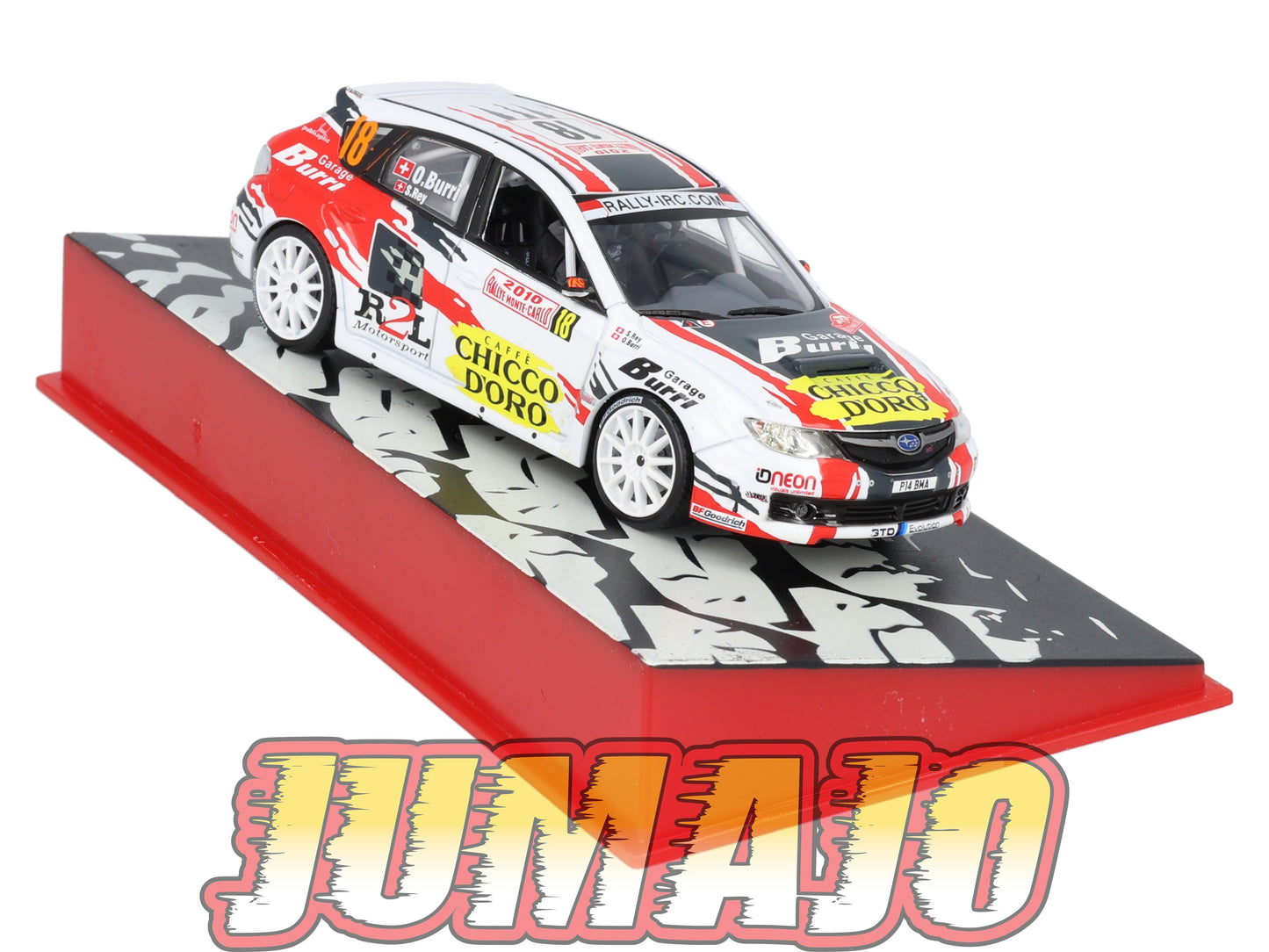RMC121 Voiture 1/43 IXO Altaya Rallye monte-carlo SUBARU Impreza 2010 #18 O.Burri