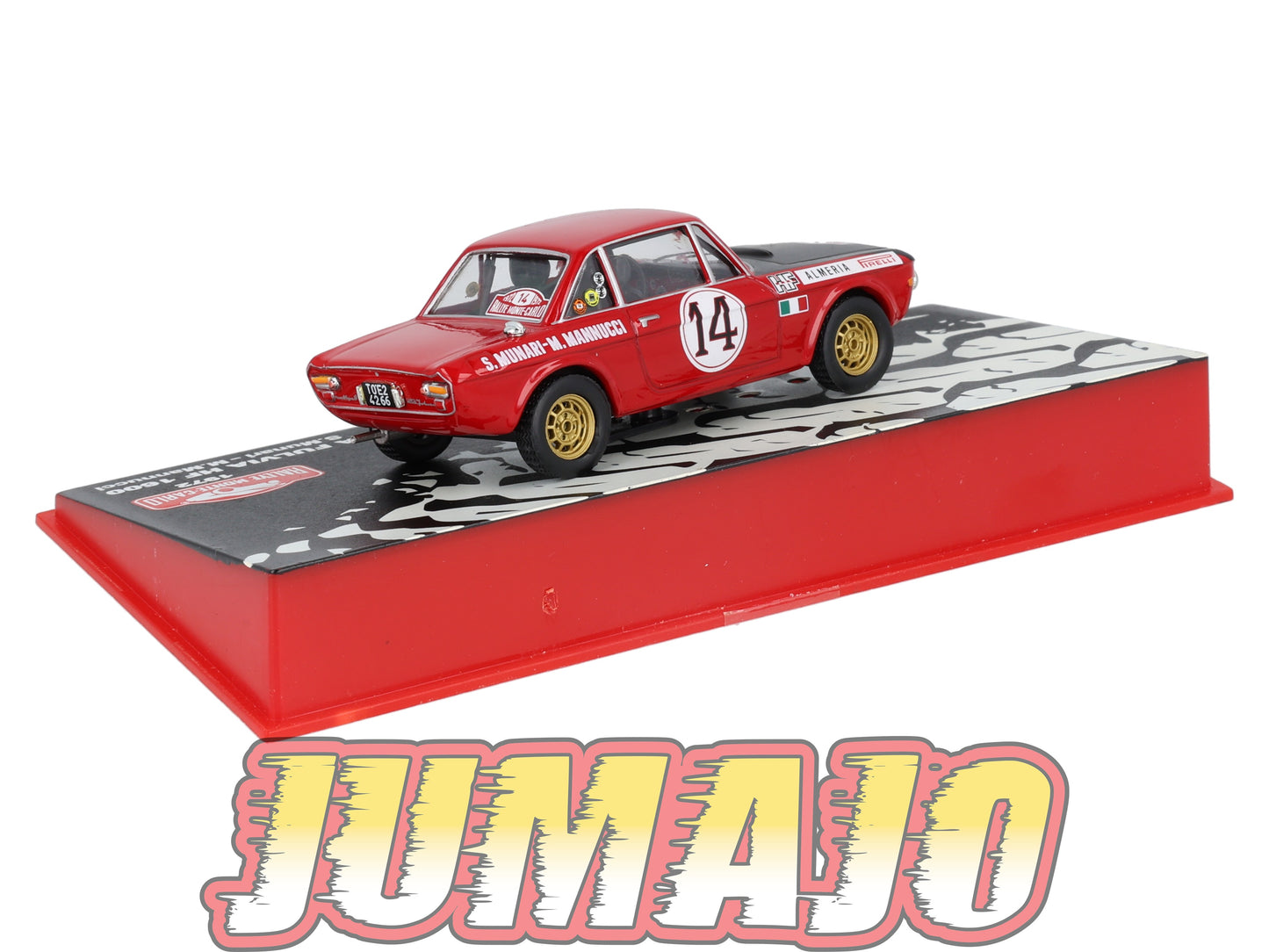 RMC123 Voiture 1/43 IXO Altaya Rallye monte-carlo LANCIA Fulvia HF 1600 1972 #14 S.Munari