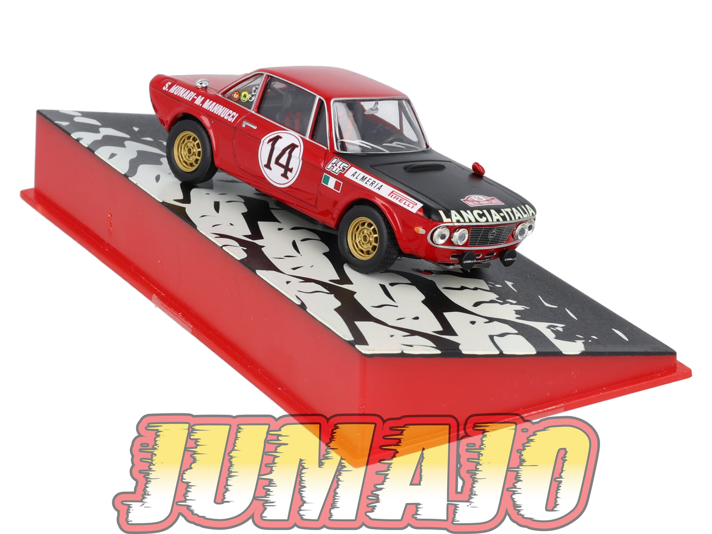 RMC123 Voiture 1/43 IXO Altaya Rallye monte-carlo LANCIA Fulvia HF 1600 1972 #14 S.Munari