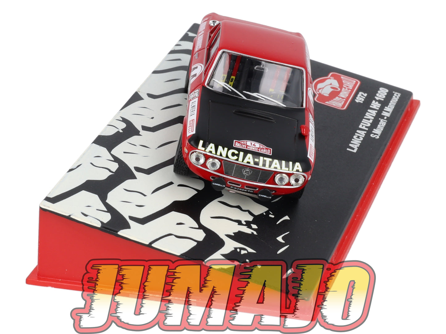 RMC123 Voiture 1/43 IXO Altaya Rallye monte-carlo LANCIA Fulvia HF 1600 1972 #14 S.Munari