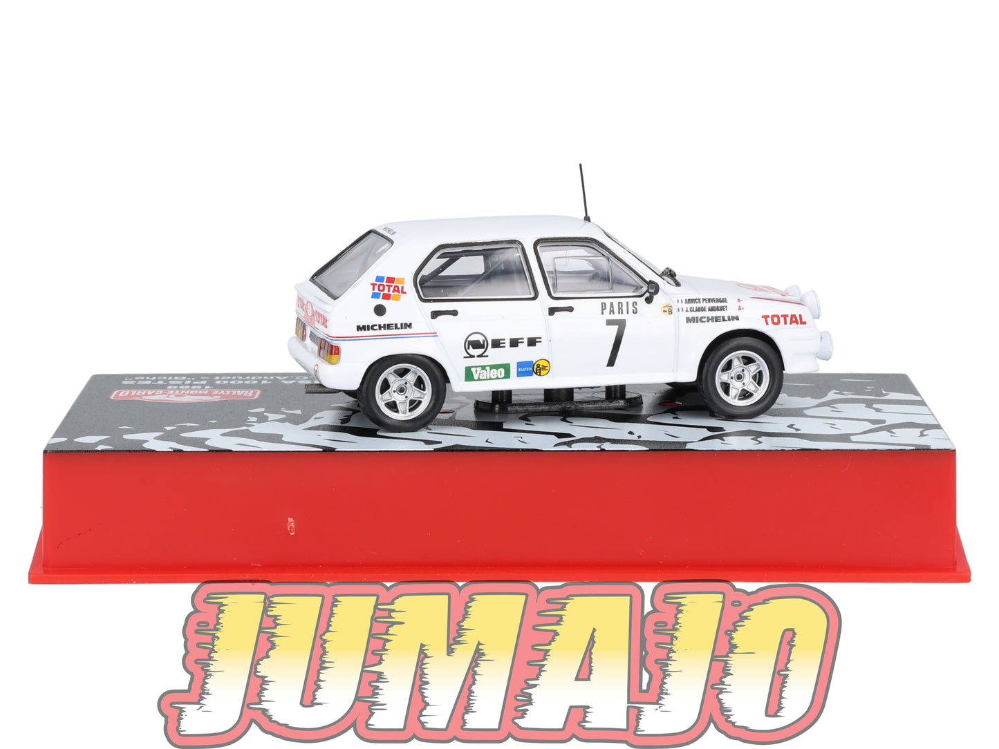 RMC12 Voiture 1/43 IXO Altaya Rallye Monte-carlo CITROËN Visa 1000 Pistes #7 J.C.Andruet 1985