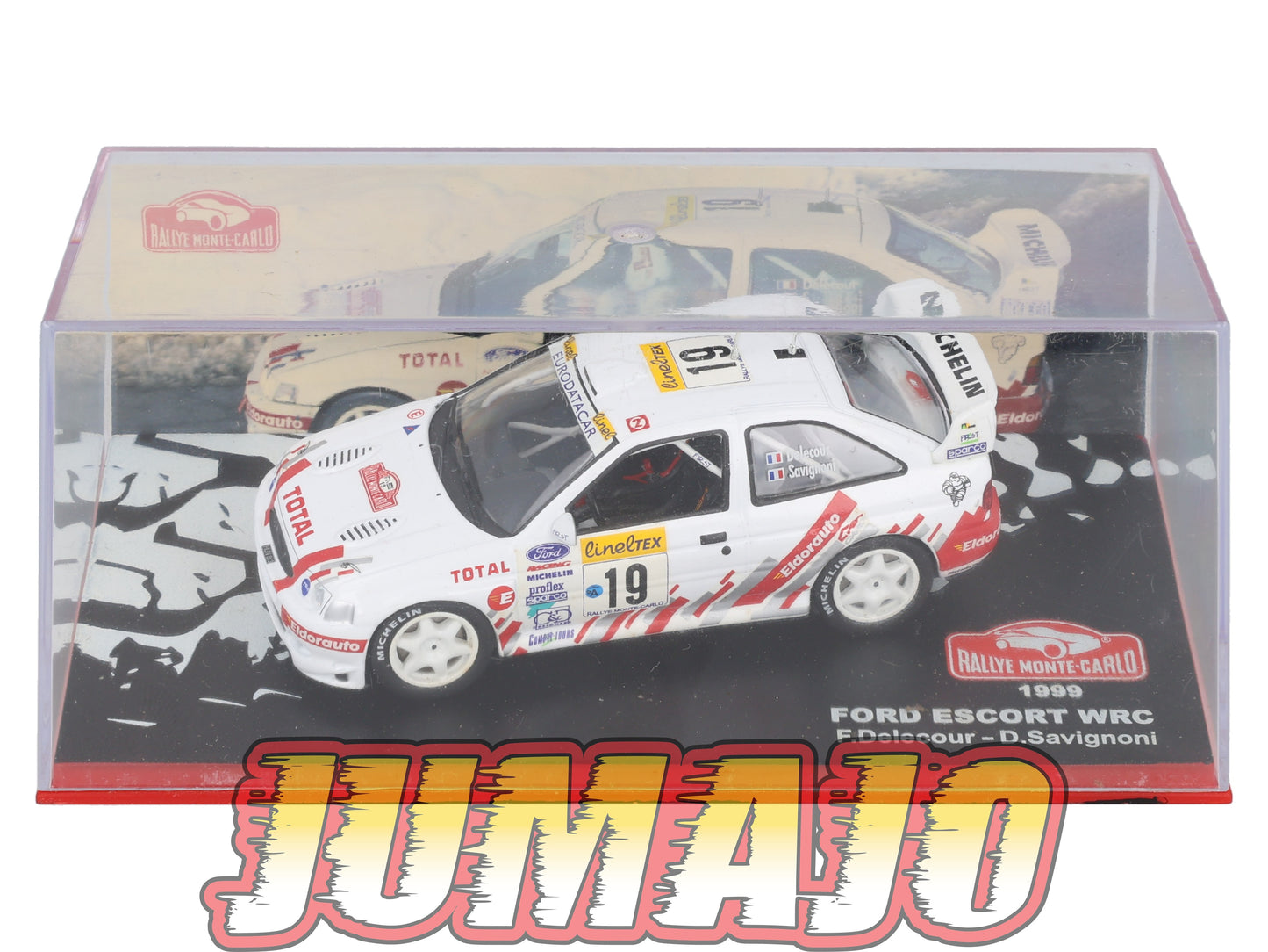 RMC15 Voiture 1/43 IXO Altaya Rallye Monte-Carlo FORD Escort WRC 1999 #19 F.Delecour