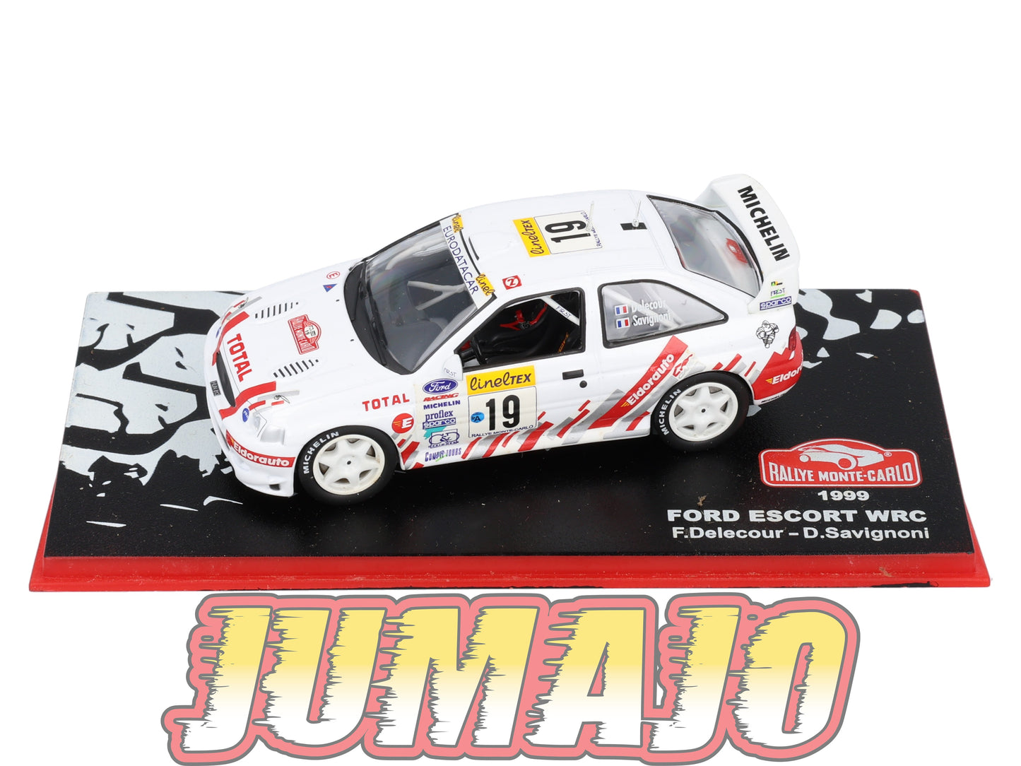 RMC15 Voiture 1/43 IXO Altaya Rallye Monte-Carlo FORD Escort WRC 1999 #19 F.Delecour