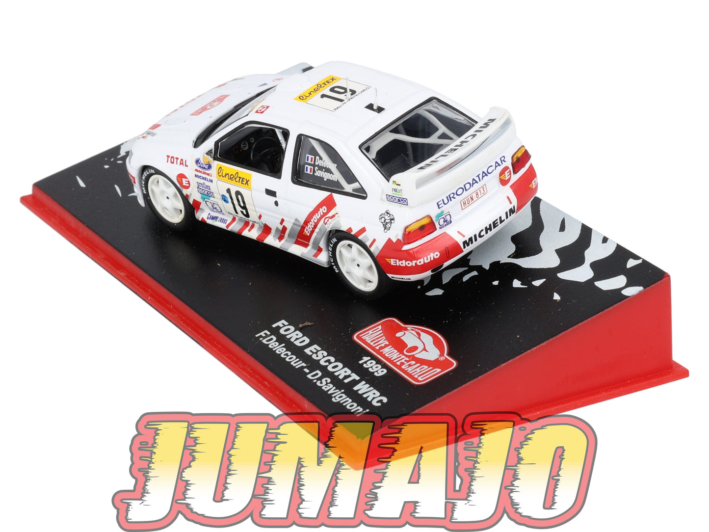 RMC15 Voiture 1/43 IXO Altaya Rallye Monte-Carlo FORD Escort WRC 1999 #19 F.Delecour