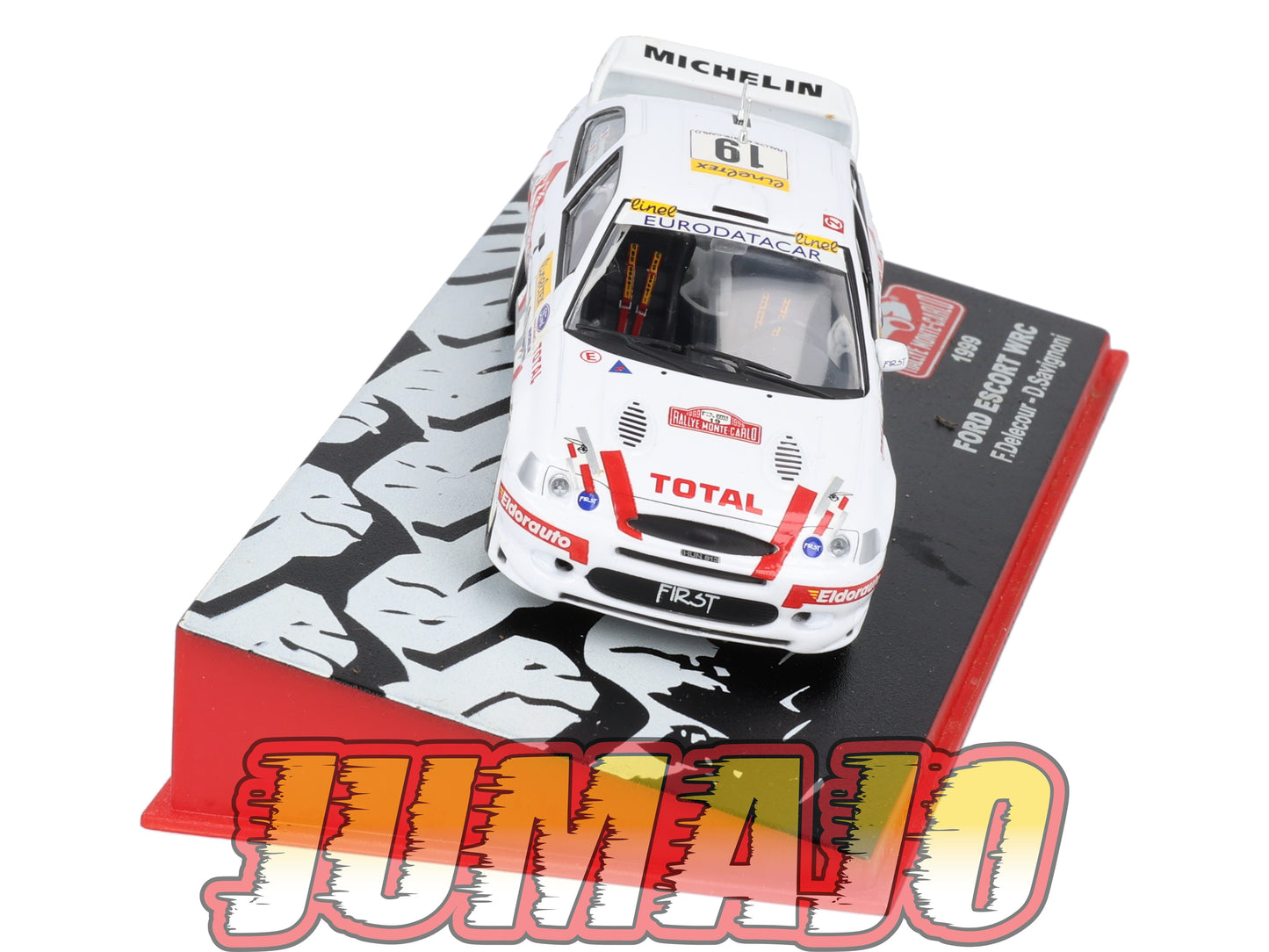 RMC15 Voiture 1/43 IXO Altaya Rallye Monte-Carlo FORD Escort WRC 1999 #19 F.Delecour