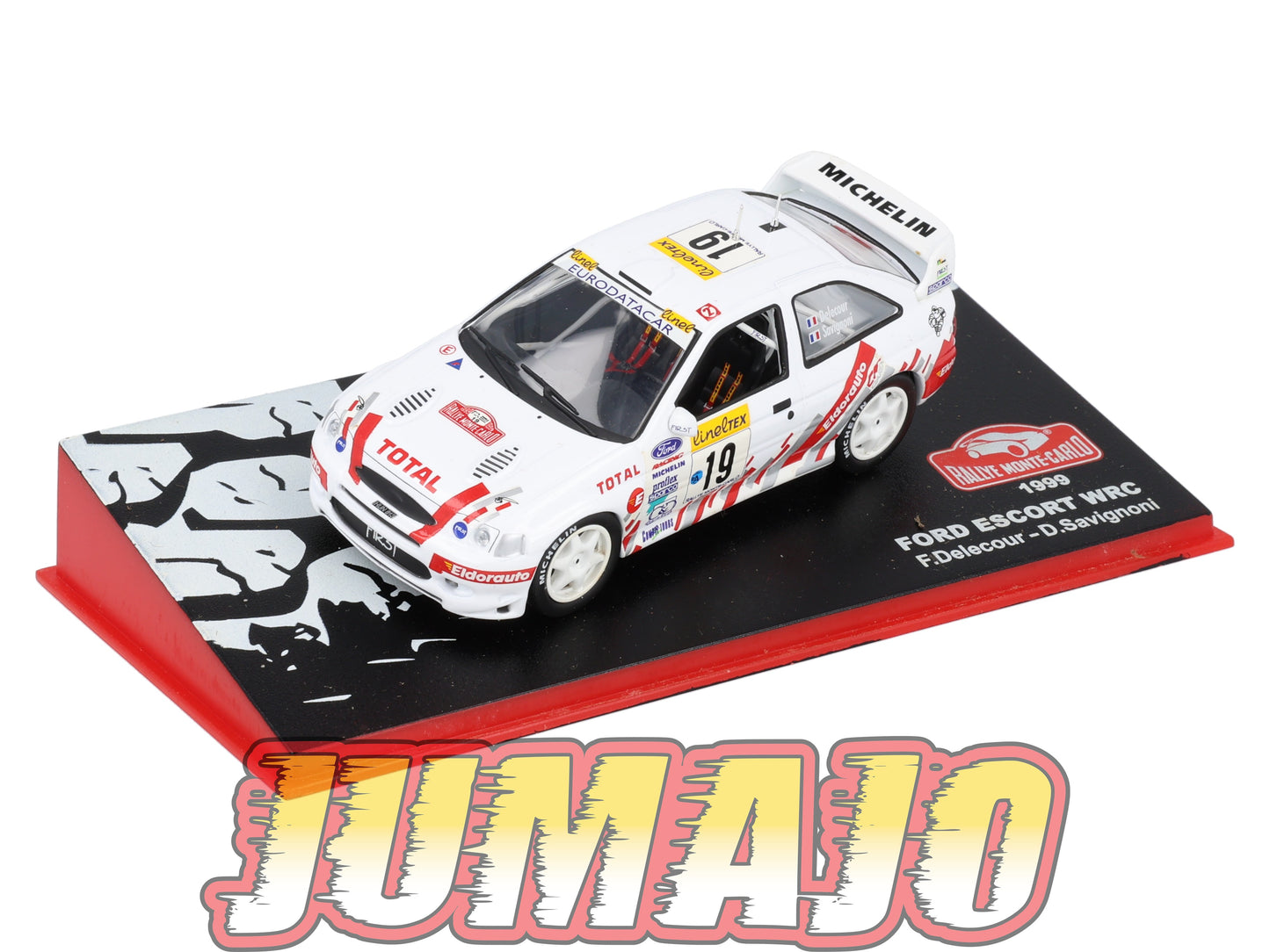 RMC15 Voiture 1/43 IXO Altaya Rallye Monte-Carlo FORD Escort WRC 1999 #19 F.Delecour