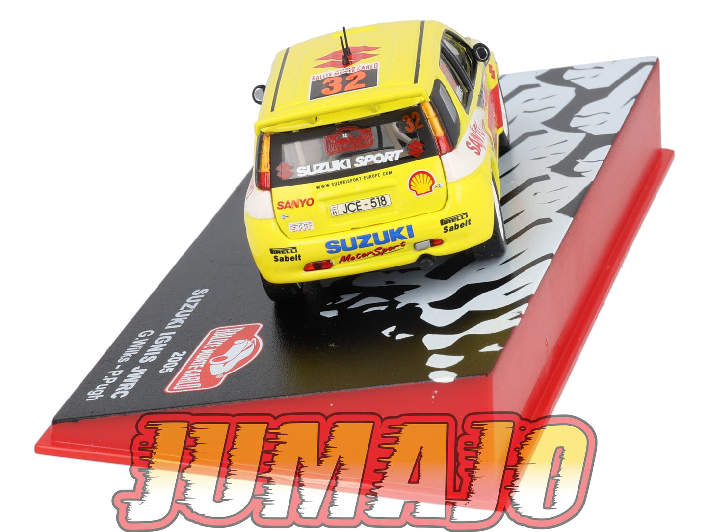 RMC16 Voiture 1/43 IXO Altaya Rallye monte-carlo SUZUKI Ignis JWRC 2005 #32 G.Wilks
