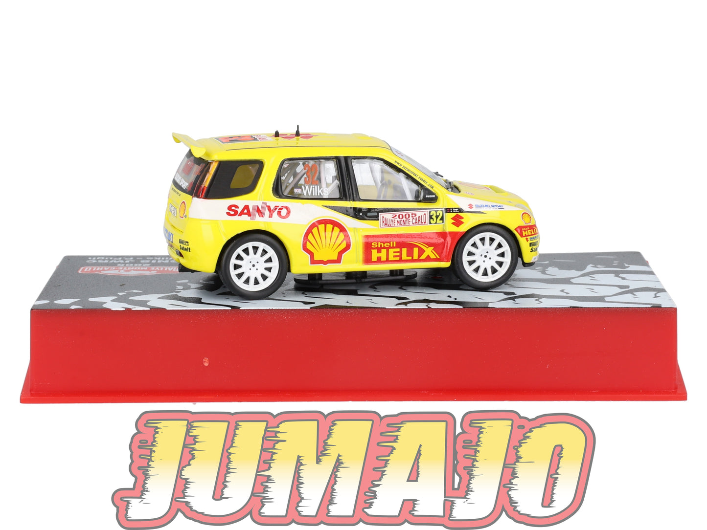 RMC16 Voiture 1/43 IXO Altaya Rallye monte-carlo SUZUKI Ignis JWRC 2005 #32 G.Wilks