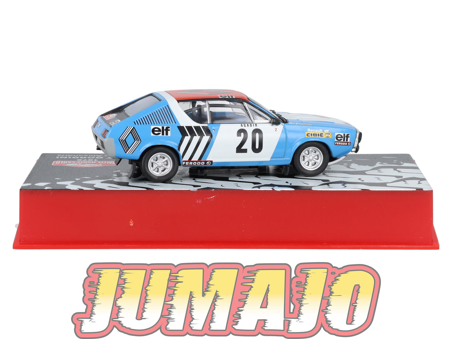 RMC20 Voiture 1/43 IXO Altaya Rallye Monte-carlo RENAULT 17 Gordini 1975 #20 J.Piot