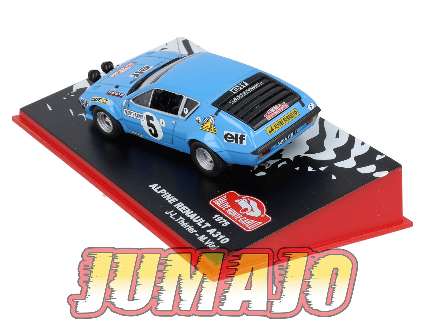 RMC21 Voiture 1/43 IXO Altaya Rallye Monte-carlo RENAULT Alpine A310 1975 #5 J.Thérier