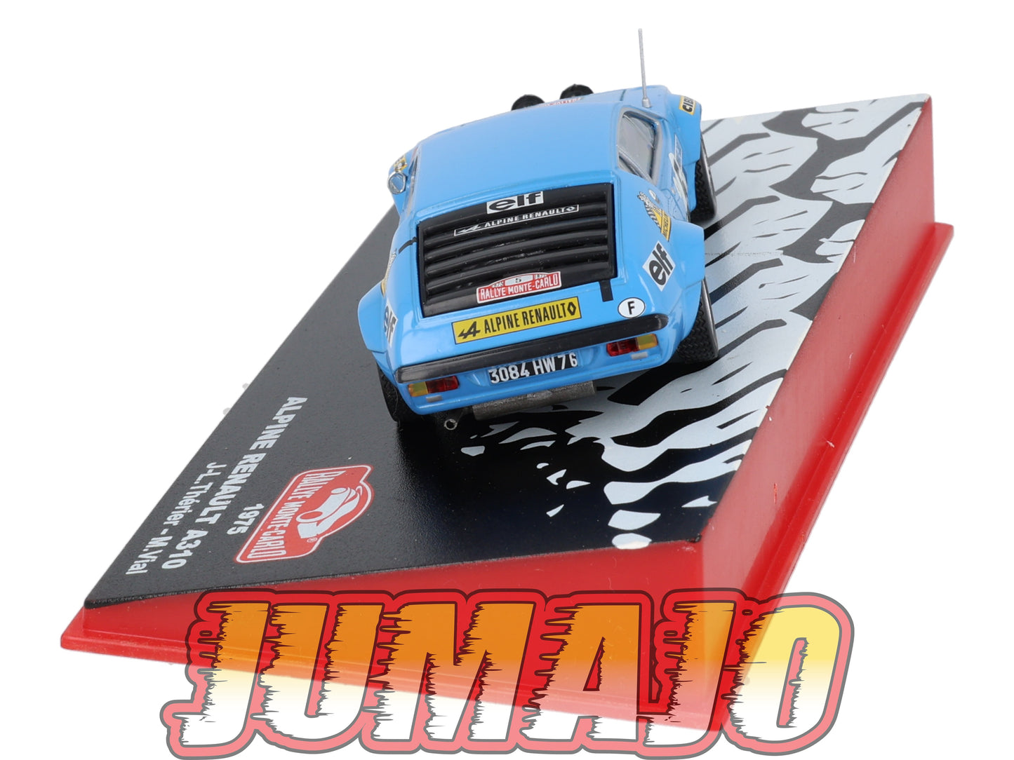 RMC21 Voiture 1/43 IXO Altaya Rallye Monte-carlo RENAULT Alpine A310 1975 #5 J.Thérier