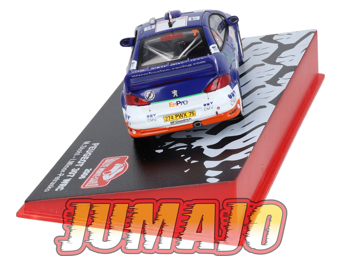 RMC24 Voiture 1/43 IXO Altaya Rallye Monte-Carlo PEUGEOT 307 WRC 2006 #7 M.Stohl