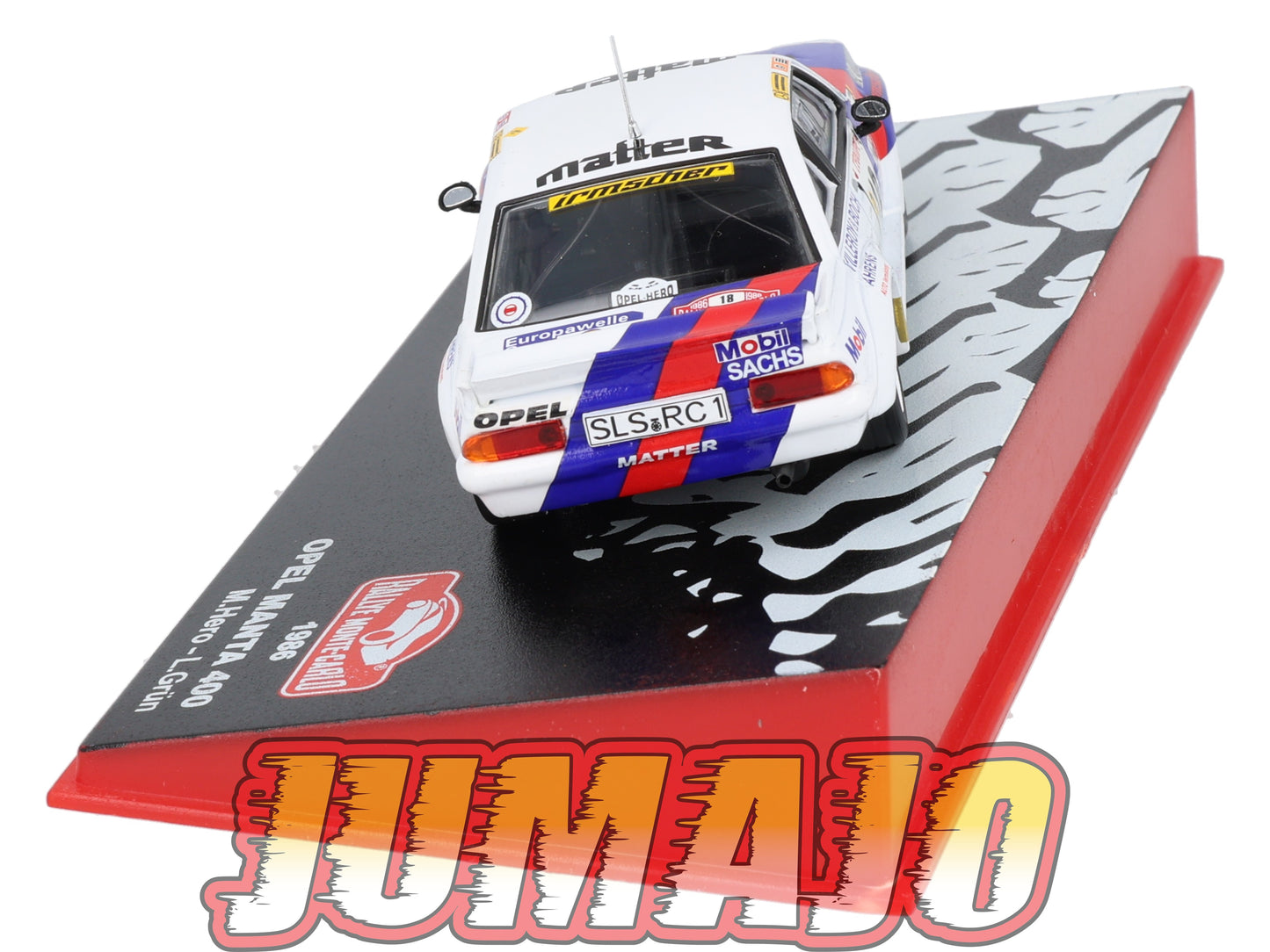 RMC26 Voiture 1/43 IXO Altaya Rallye Monte-Carlo OPEL Manta 400 1986 #18 M.Hero