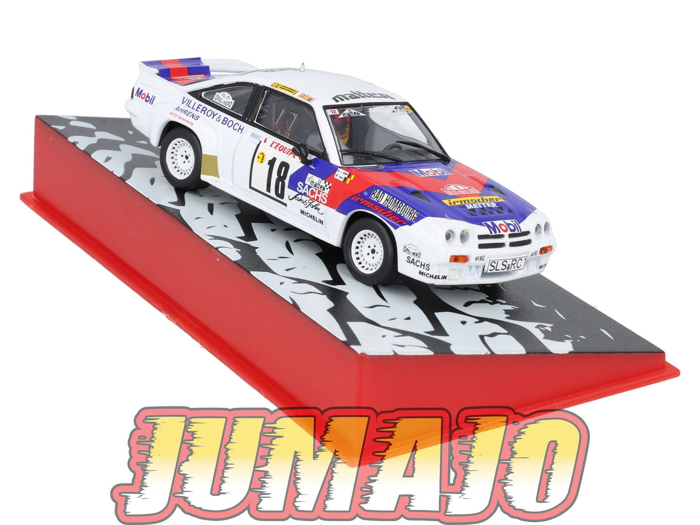 RMC26 Voiture 1/43 IXO Altaya Rallye Monte-Carlo OPEL Manta 400 1986 #18 M.Hero