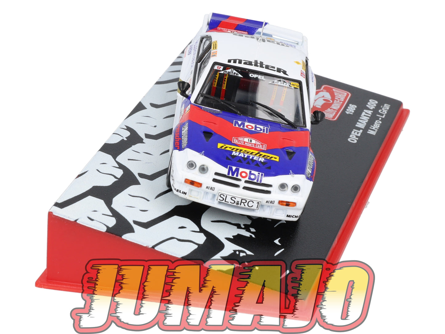 RMC26 Voiture 1/43 IXO Altaya Rallye Monte-Carlo OPEL Manta 400 1986 #18 M.Hero