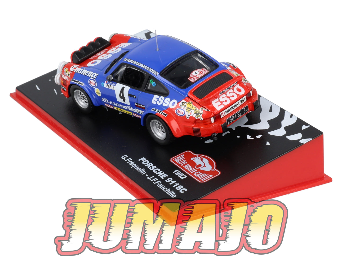 RMC2 Voiture 1/43 IXO Altaya Rallye Monte-carlo PORSCHE 911SC 1982 #4