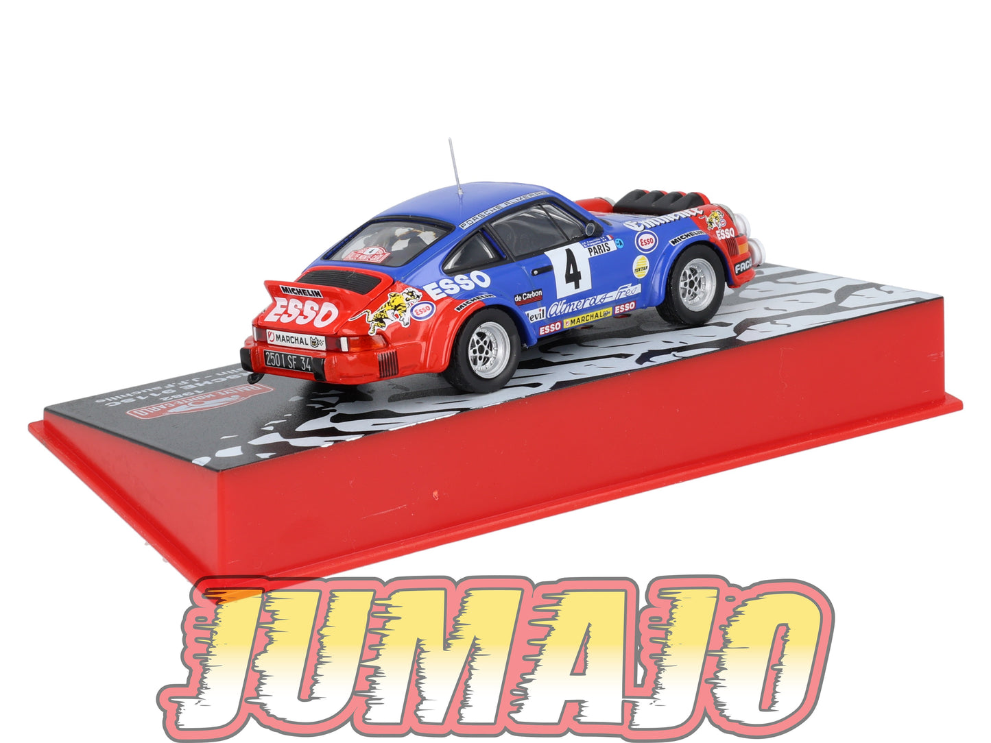RMC2 Voiture 1/43 IXO Altaya Rallye Monte-carlo PORSCHE 911SC 1982 #4