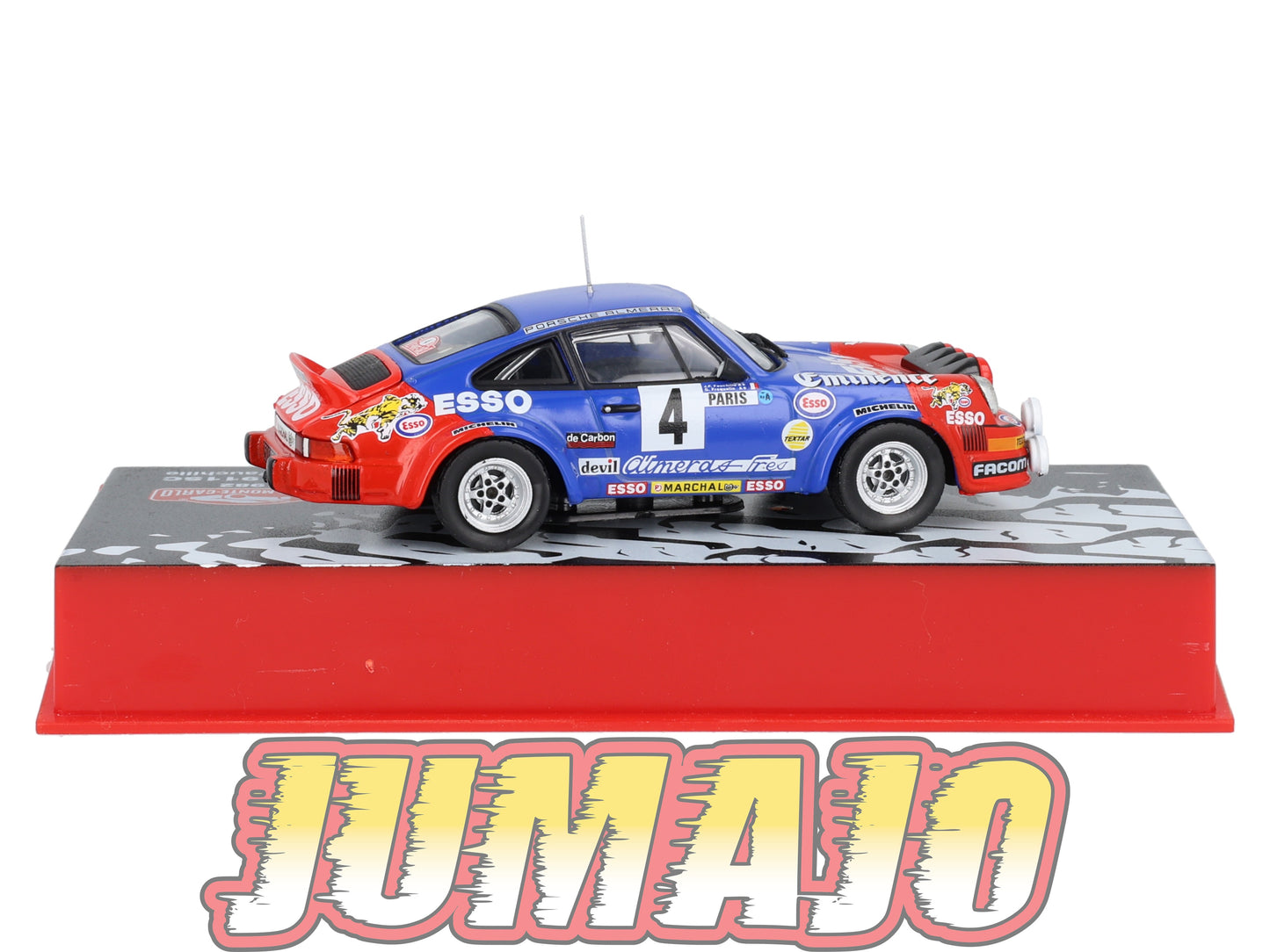 RMC2 Voiture 1/43 IXO Altaya Rallye Monte-carlo PORSCHE 911SC 1982 #4