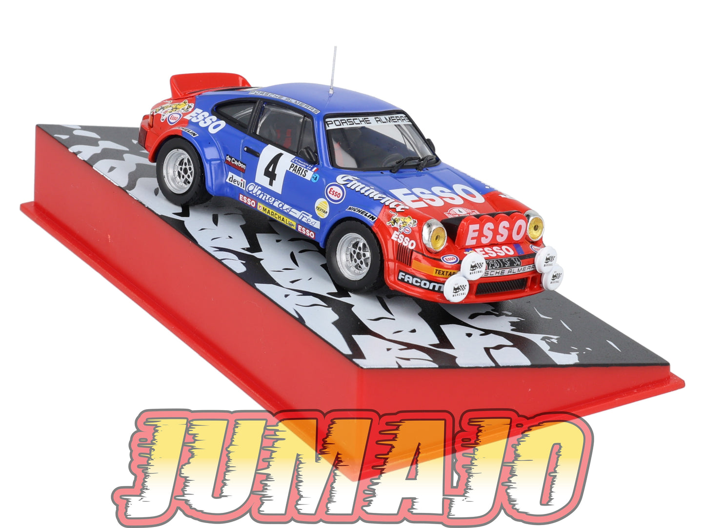 RMC2 Voiture 1/43 IXO Altaya Rallye Monte-carlo PORSCHE 911SC 1982 #4