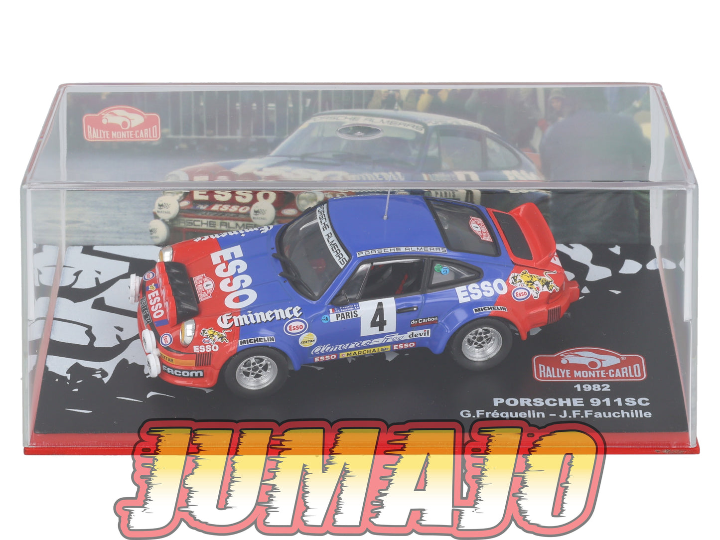 RMC2 Voiture 1/43 IXO Altaya Rallye Monte-carlo PORSCHE 911SC 1982 #4