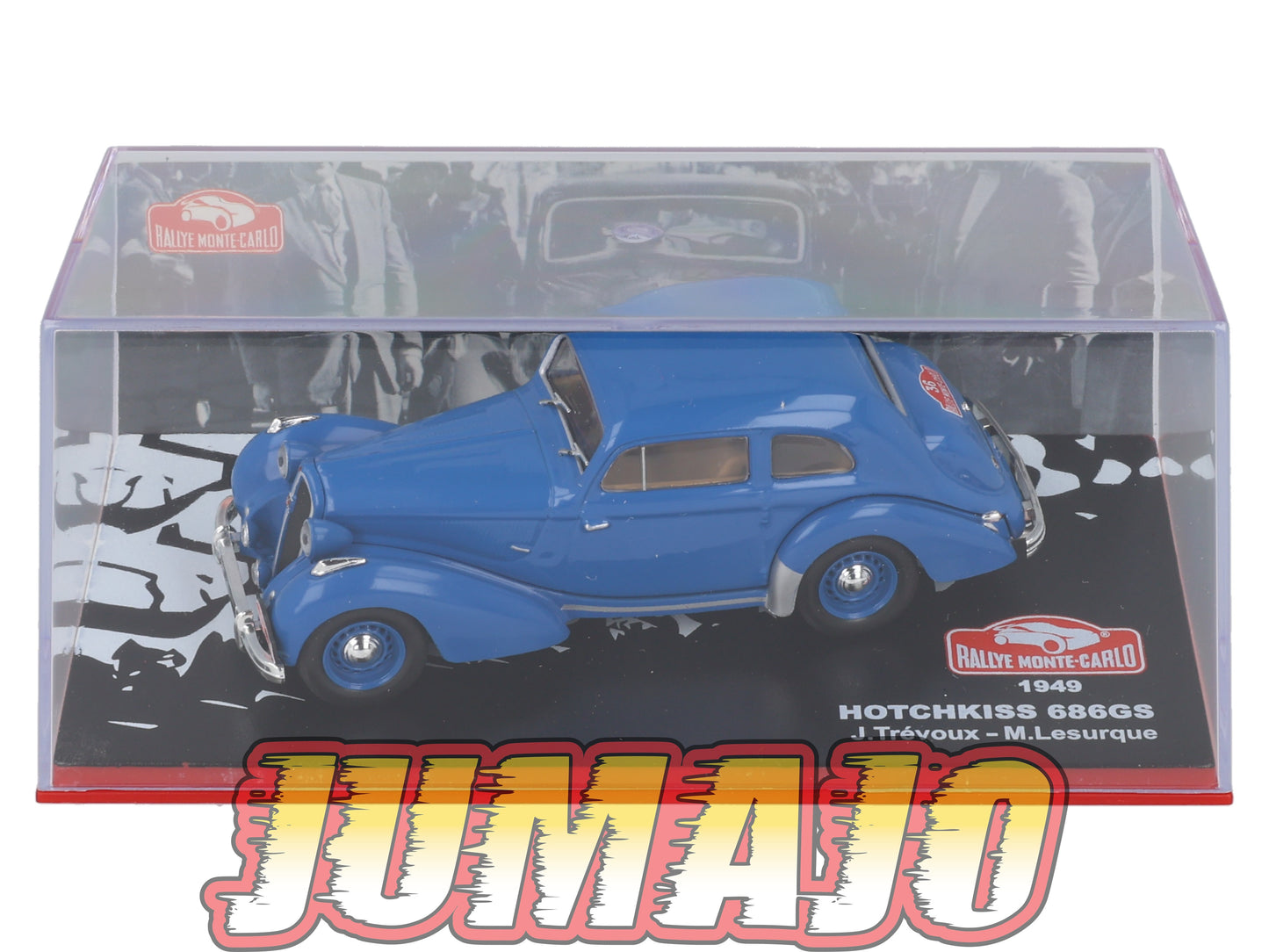 RMC33 Voiture 1/43 IXO Altaya Rallye Monte-Carlo HOTCHKISS 686GS 1949 J Trévoux