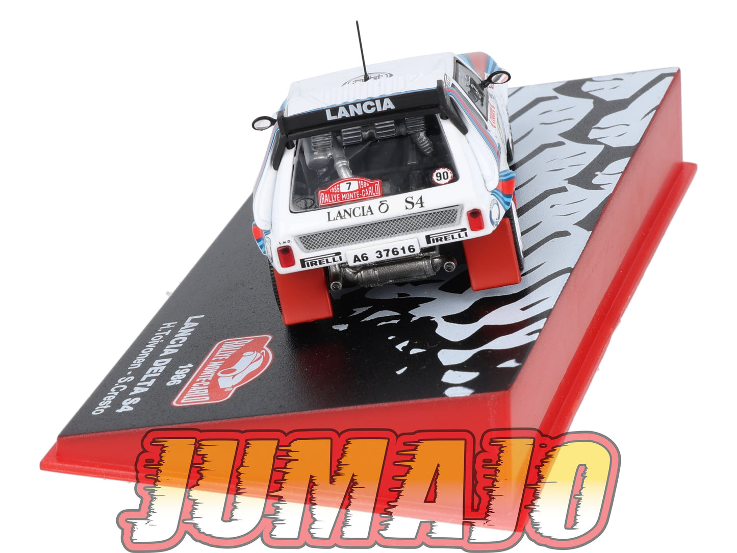 RMC36 Voiture 1/43 IXO Altaya Rallye Monte-Carlo LANCIA Delta S4 1986 #7 H.Toivonen