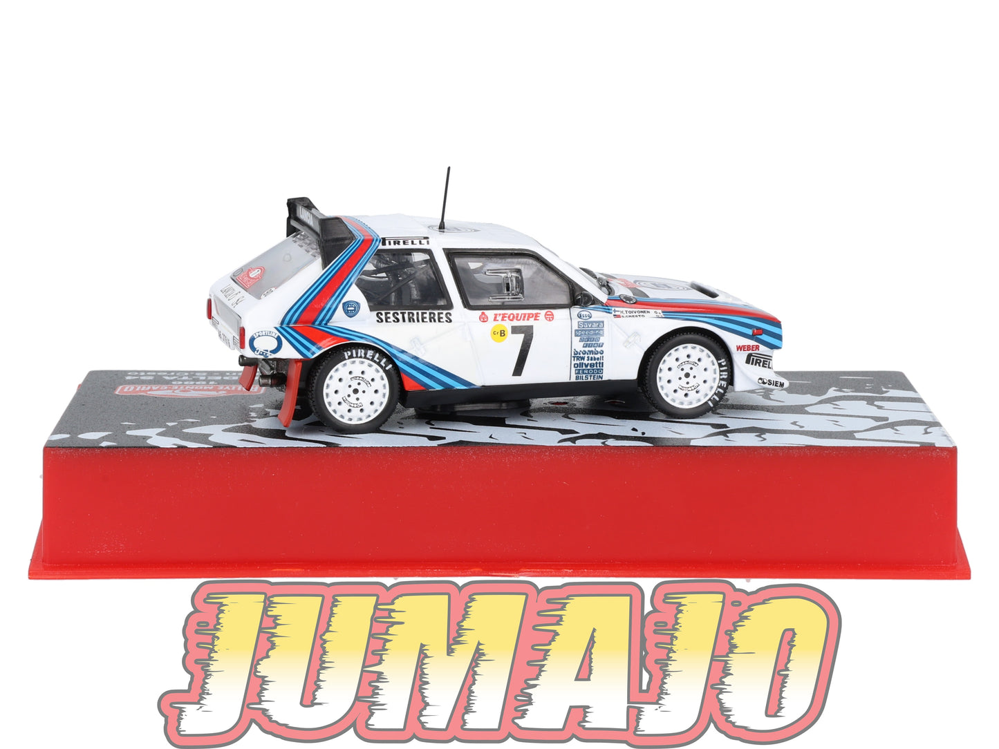 RMC36 Voiture 1/43 IXO Altaya Rallye Monte-Carlo LANCIA Delta S4 1986 #7 H.Toivonen