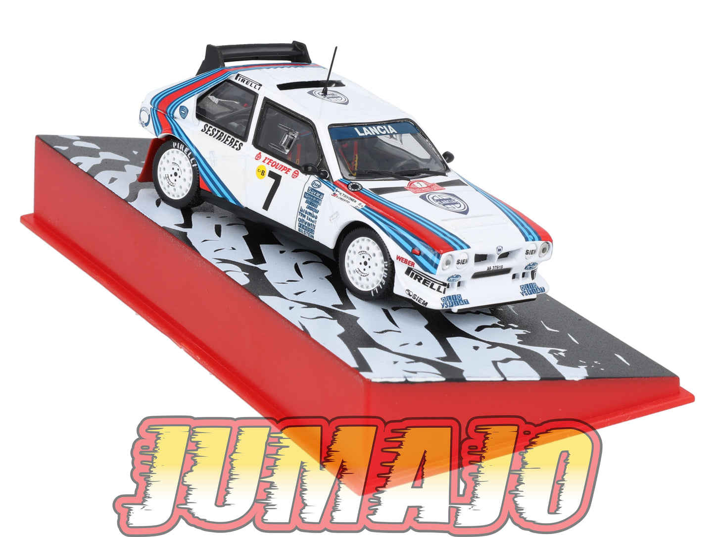 RMC36 Voiture 1/43 IXO Altaya Rallye Monte-Carlo LANCIA Delta S4 1986 #7 H.Toivonen