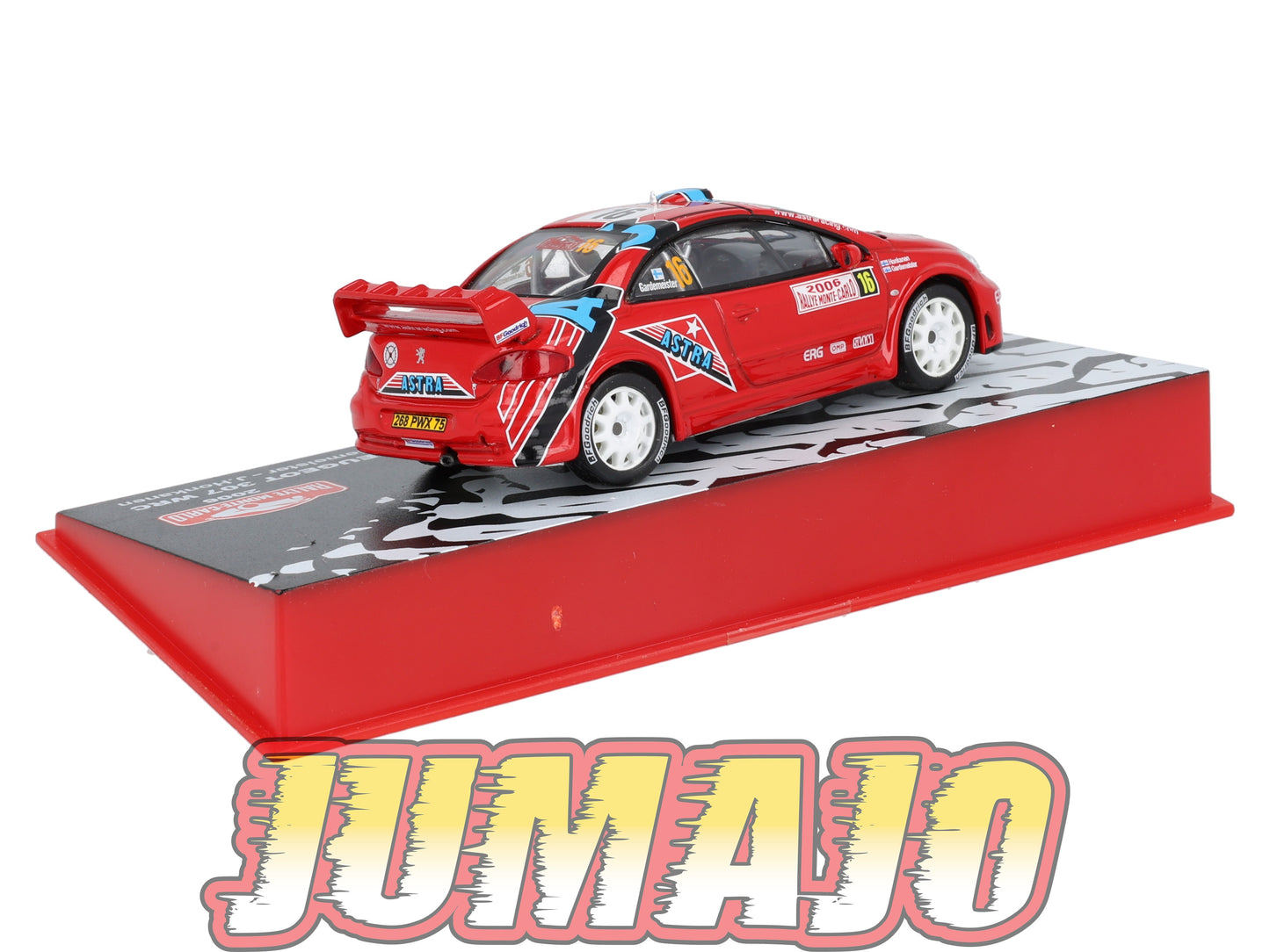 RMC37 Voiture 1/43 IXO Altaya Rallye monte-carlo PEUGEOT 307 2006 #16 T.Gardemeister