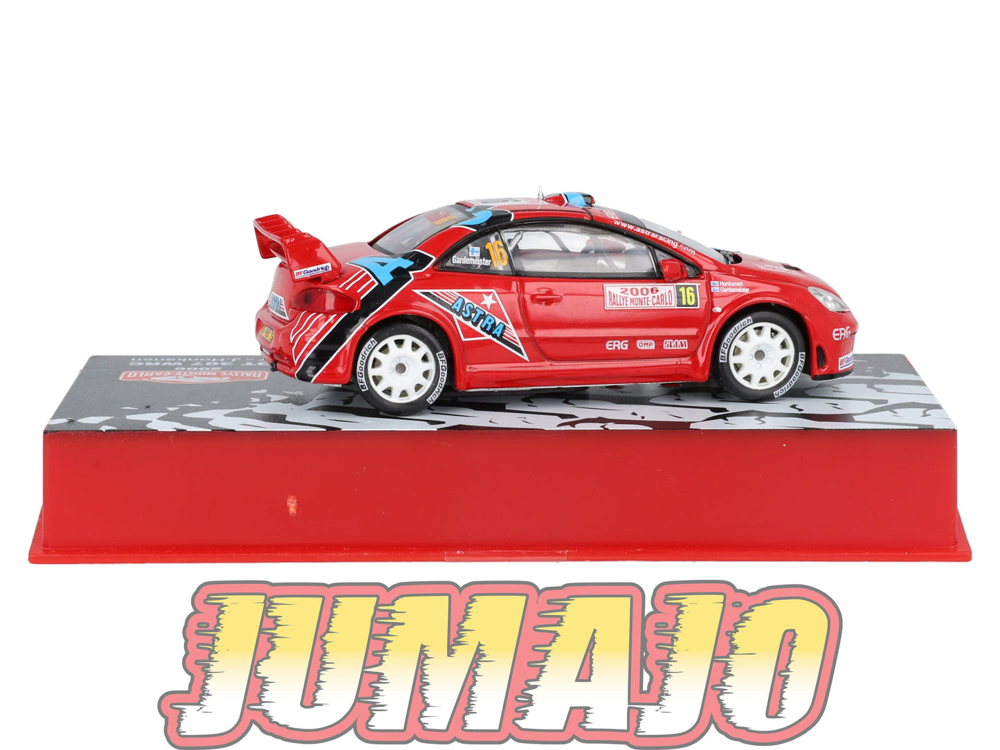 RMC37 Voiture 1/43 IXO Altaya Rallye monte-carlo PEUGEOT 307 2006 #16 T.Gardemeister