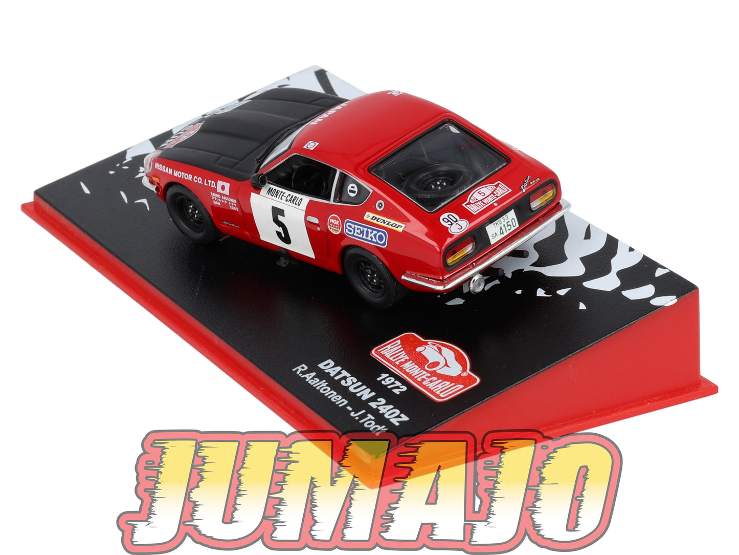 RMC40 Voiture 1/43 IXO Altaya Rallye Monte-Carlo DATSUN 240Z 1972 #5 R.Aaltonen