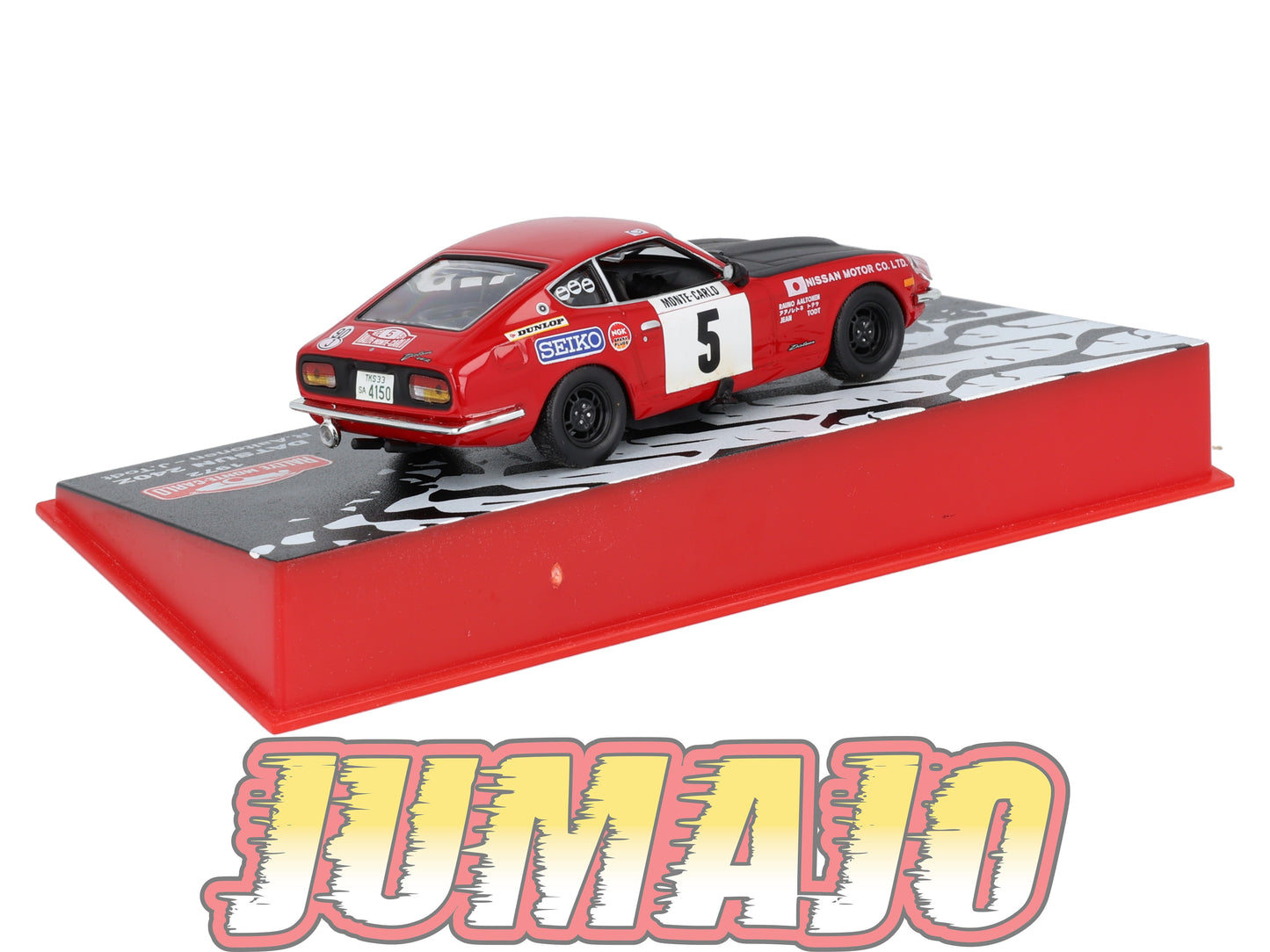RMC40 Voiture 1/43 IXO Altaya Rallye Monte-Carlo DATSUN 240Z 1972 #5 R.Aaltonen