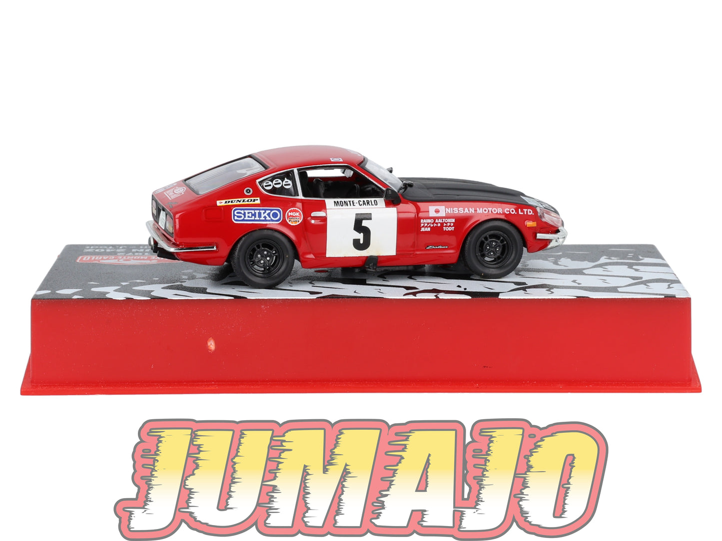RMC40 Voiture 1/43 IXO Altaya Rallye Monte-Carlo DATSUN 240Z 1972 #5 R.Aaltonen