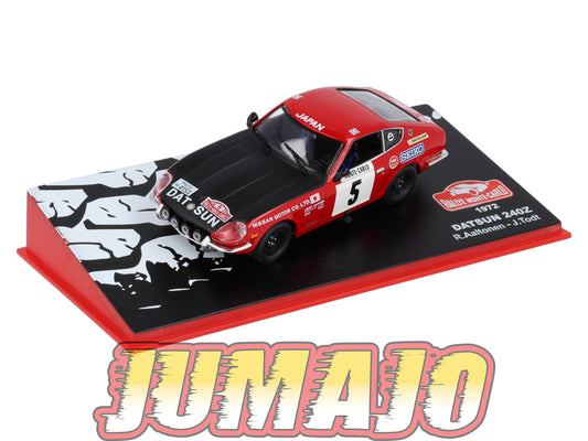 RMC40 Voiture 1/43 IXO Altaya Rallye Monte-Carlo DATSUN 240Z 1972 #5 R.Aaltonen