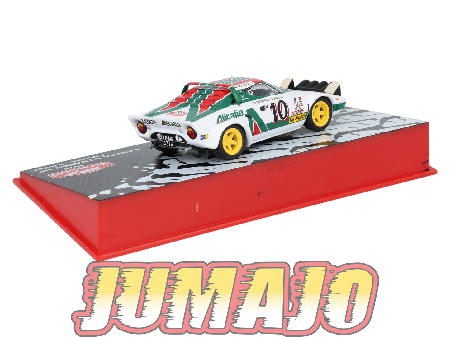 RMC43 Voiture 1/43 IXO Altaya Rallye Monte-carlo LANCIA Stratos HF 1976 #10 S.Munari