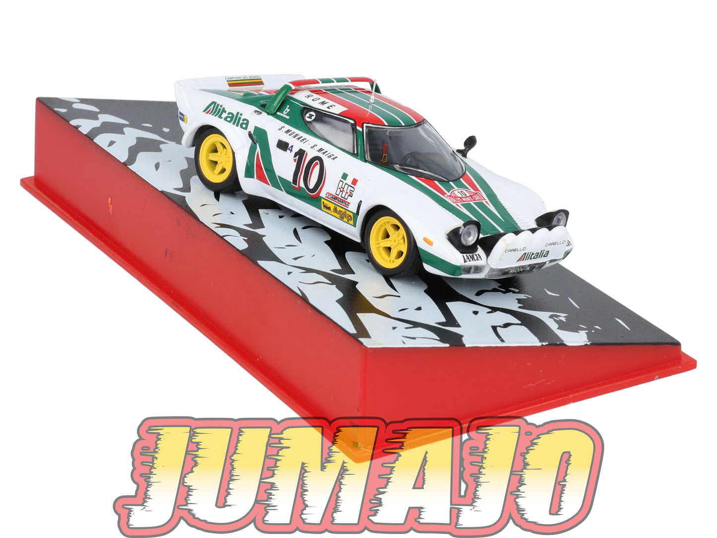 RMC43 Voiture 1/43 IXO Altaya Rallye Monte-carlo LANCIA Stratos HF 1976 #10 S.Munari
