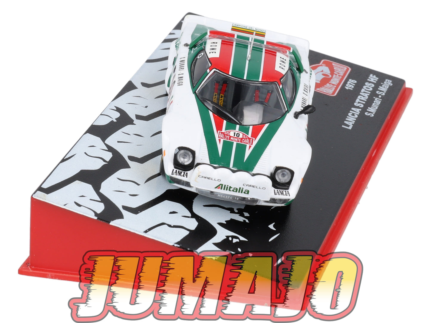 RMC43 Voiture 1/43 IXO Altaya Rallye Monte-carlo LANCIA Stratos HF 1976 #10 S.Munari