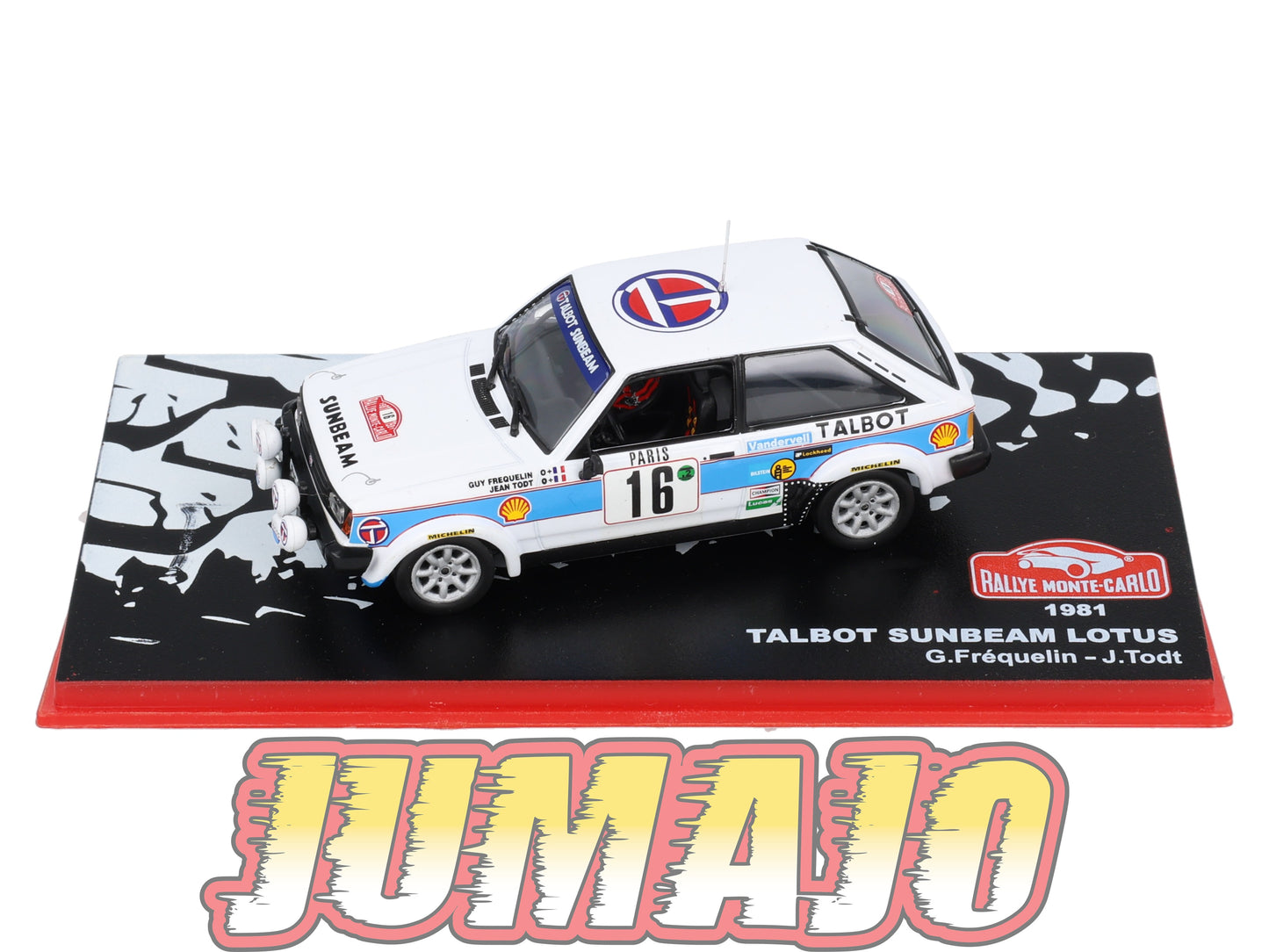 RMC44 Voiture 1/43 IXO Altaya Rallye Monte-carlo TALBOT Sunbeam Lotus 1981 #16 G.Fréquelin Occasion