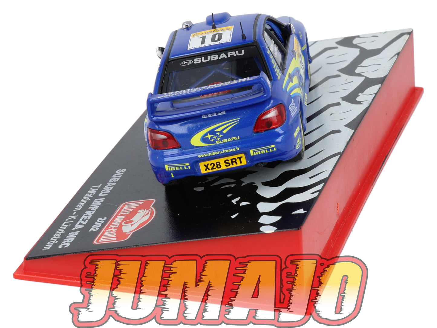 RMC45 Voiture 1/43 IXO Altaya Rallye Monte-Carlo SUBARU Impreza WRC 2002 #10 T.Mäkinen