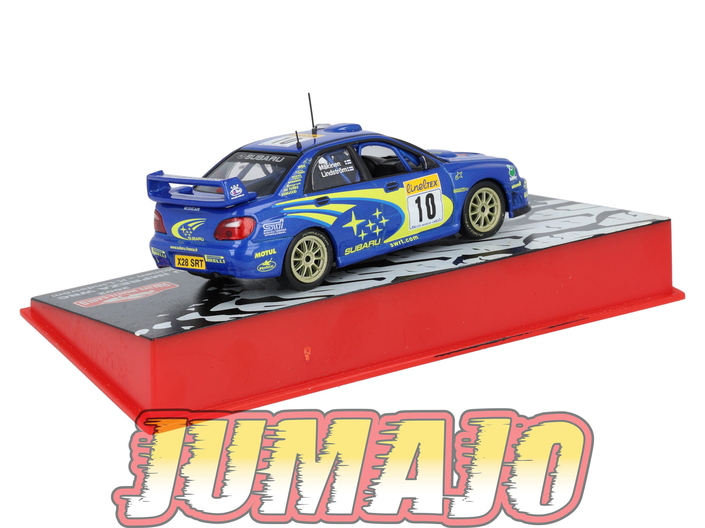 RMC45 Voiture 1/43 IXO Altaya Rallye Monte-Carlo SUBARU Impreza WRC 2002 #10 T.Mäkinen