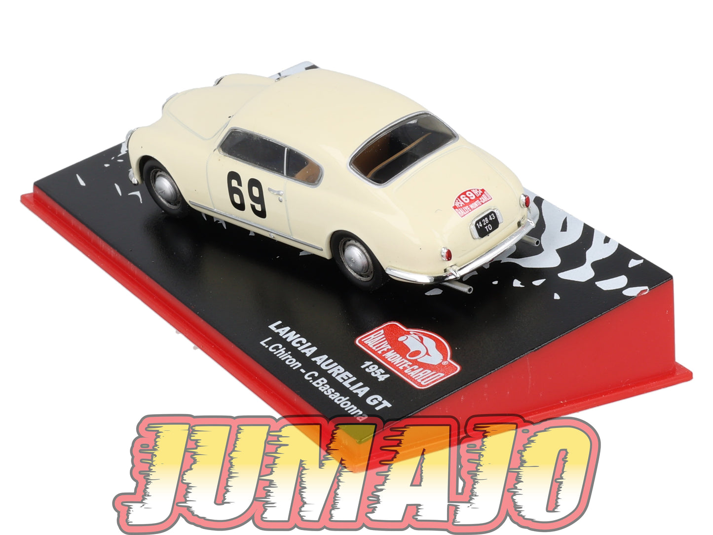 RMC47 Voiture 1/43 IXO Altaya Rallye Monte-Carlo LANCIA Aurelia GT 1954 #69