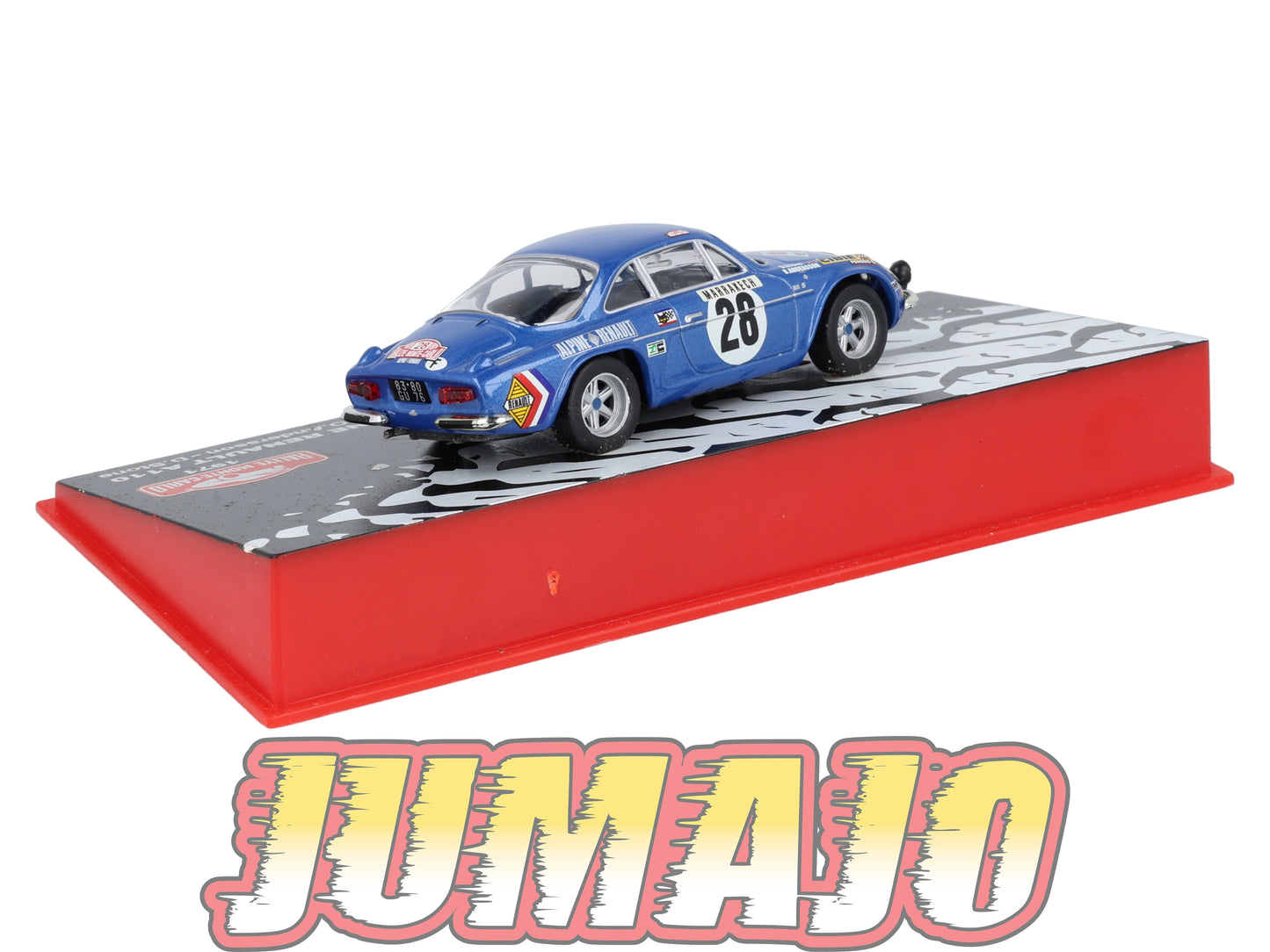 RMC48 Voiture 1/43 IXO Altaya Rallye Monte-Carlo RENAULT Alpine A110 1971 #28 O.Andersson
