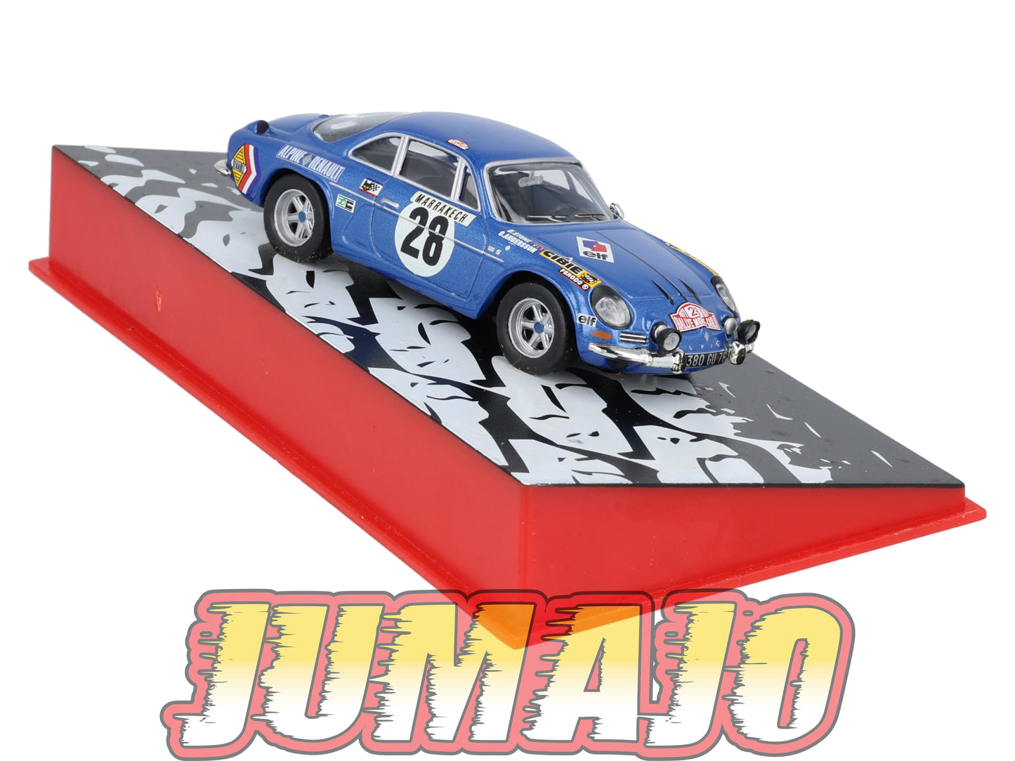 RMC48 Voiture 1/43 IXO Altaya Rallye Monte-Carlo RENAULT Alpine A110 1971 #28 O.Andersson