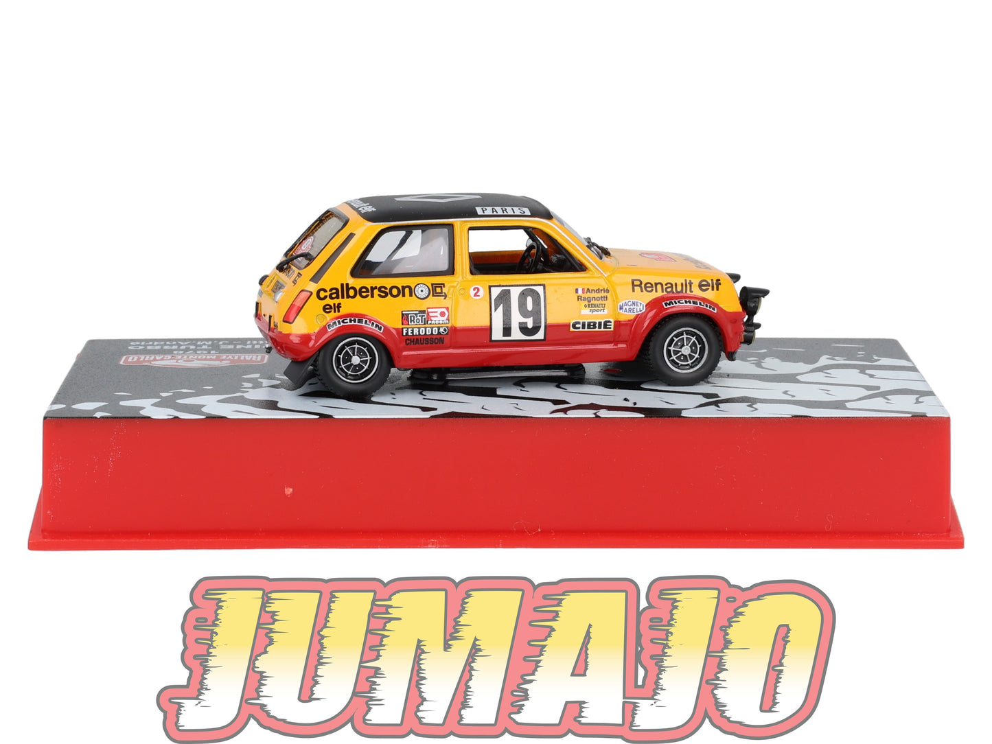 RMC4 Voiture 1/43 IXO Altaya Rallye Monte-carlo RENAULT 5 Alpine Turbo 1978 #19 J.Ragnotti