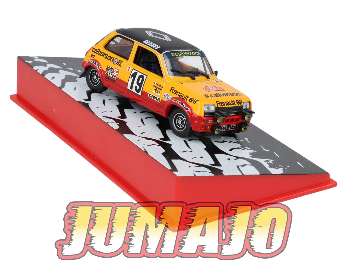 RMC4 Voiture 1/43 IXO Altaya Rallye Monte-carlo RENAULT 5 Alpine Turbo 1978 #19 J.Ragnotti