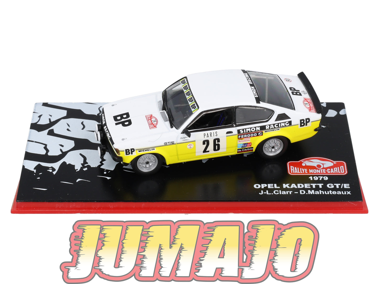RMC56 Voiture 1/43 IXO Altaya Rallye Monte-carlo OPEL Kadett GT/E 1979 #26 J.Clarr Occasion