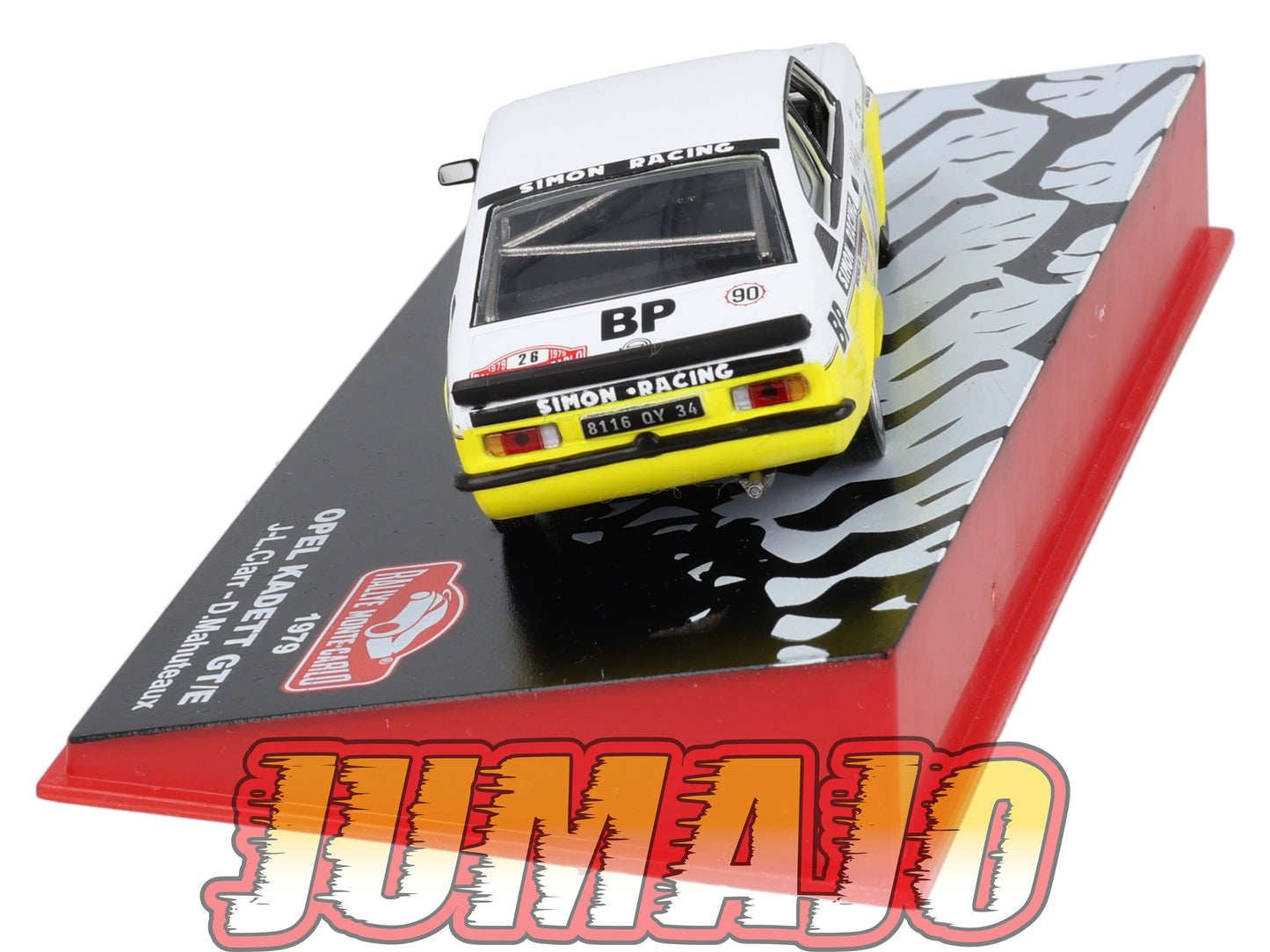 RMC56 Voiture 1/43 IXO Altaya Rallye Monte-carlo OPEL Kadett GT/E 1979 #26 J.Clarr Occasion