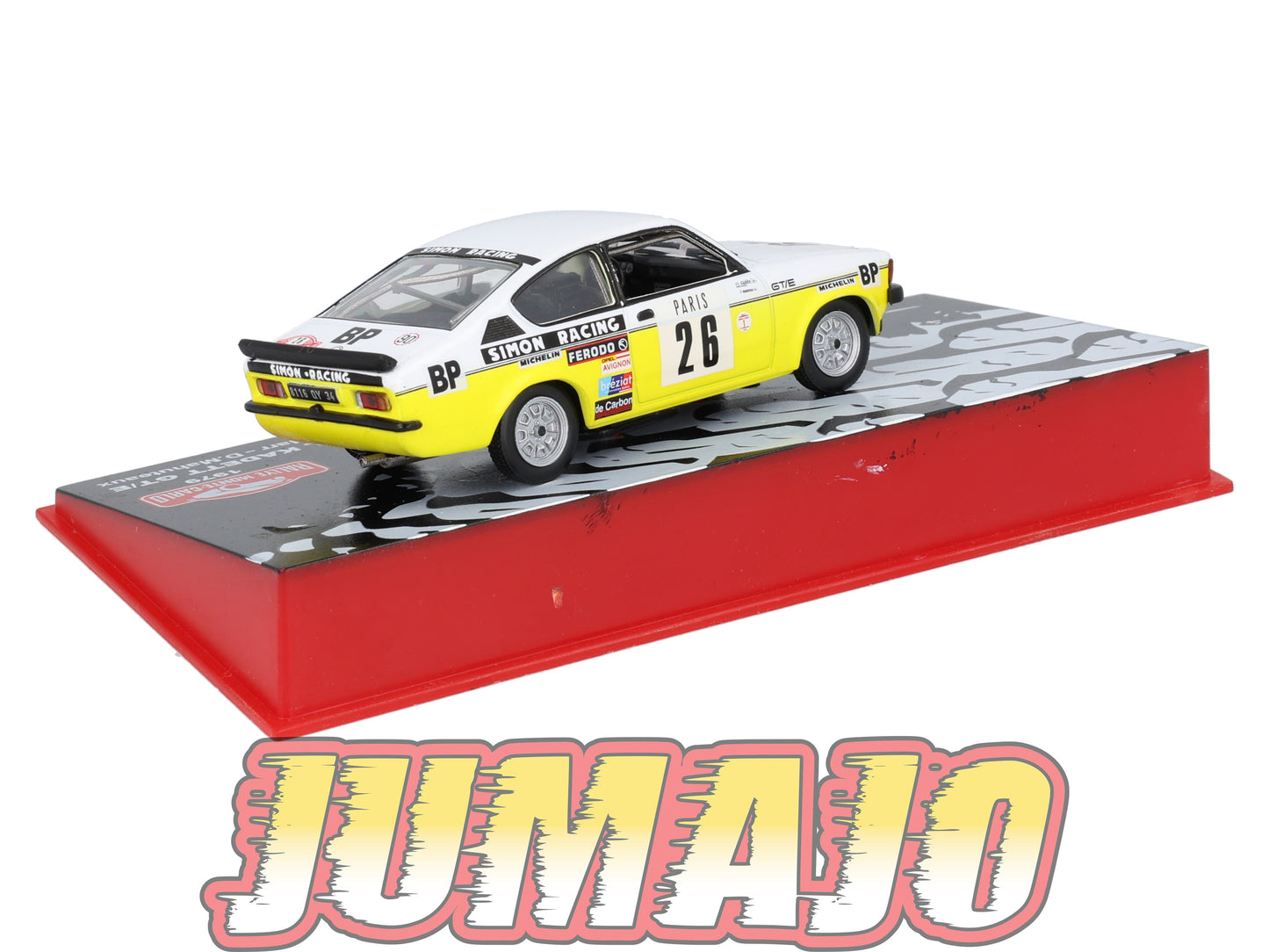 RMC56 Voiture 1/43 IXO Altaya Rallye Monte-carlo OPEL Kadett GT/E 1979 #26 J.Clarr Occasion
